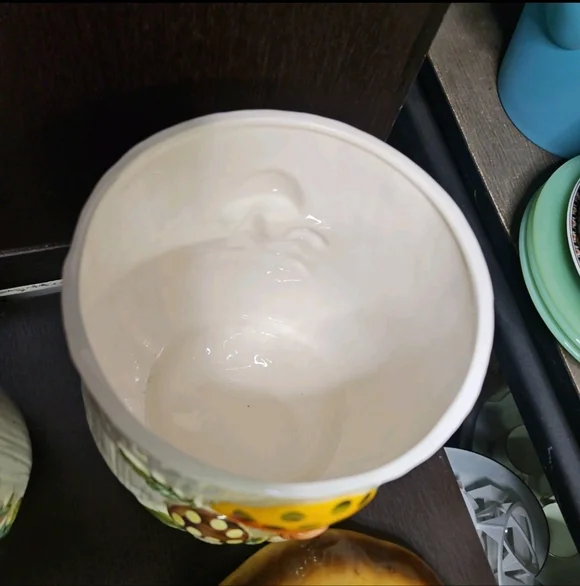 Vintage Sears Merry Mushroom Canister Set Of 2~ 7.5” & 6.5”~ 1978 Japan - Picture 4 of 11